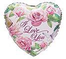 17&quot; I LOVE YOU SWEETHEART ROSE BALLOON