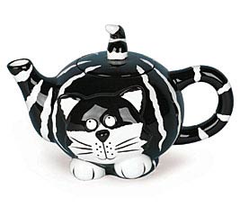 CHESTER CAT DOLOMITE TEAPOT