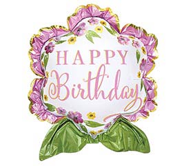 27&quot; PKG BIRTHDAY SATIN LUXE BALLOON