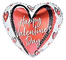 17&quot; LOVE IS ALL VALENTINE HEART BALLOON