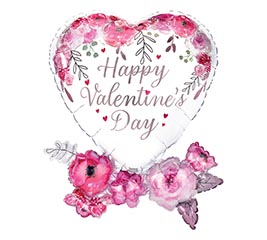 30&quot;PKG HAPPY VALENTINE&#39;S DAY BALLOON