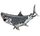 Related Product Image for 40&quot; MEGALODON SHARK SHAPE 