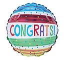 4&quot; INFLATED CONGRATS MINI BALLOON