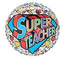 9&quot;INFLATED SUPER TEACHER