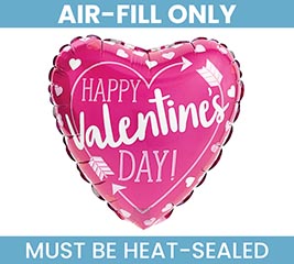 4&quot;FLAT VALENTINE ARROWS AND HEARTS