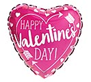 4&quot;INFLATED VALENTINE ARROWS  HEARTS