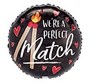 17&quot;LUV WE&#39;RE THE PERFECT MATCH