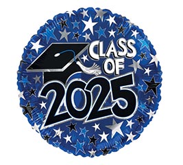 17&quot; CLASS OF 2025 BLUE