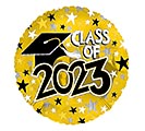 17&quot; CLASS OF 2023 YELLOW
