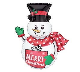 36&quot;PKG JINGLE PALS SNOWMAN SHAPE
