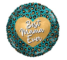 17&quot; LEOPARD BEST MAMA EVER