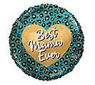 Related Product Image for 9&quot;INFLATED MOM LEOPARD BEST MAMA EVER 