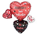 36&quot;PKG SPA STACKED HEARTS SHAPE
