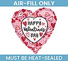 Customers also bought 9&quot; HVD PINK HEART HAPPY VAL DAY MESSAGE product image 