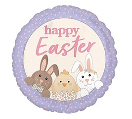 17&quot; PASTEL GARDENS HAPPY EASTER NEW