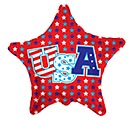 Related Product Image for 19&quot; PAT USA STARS RED STAR 