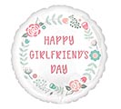 Related Product Image for 17&quot; WOM HAPPY GIRLFRIEND&#39;S DAY ROUND 