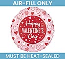 Related Product Image for 4&quot; HVD RED  PINK HEARTS PAWS  KISSES 