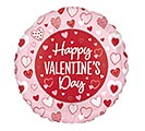 Related Product Image for 17&quot; HVD RED  PINK HEARTS PAWS  KISSES 