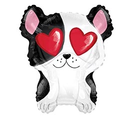 28&quot; LUV BOSTER TERRIER PAWS AND KISSES