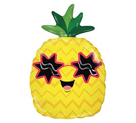 22" PKG FNB SUMMER PINEAPPLE SHAPE