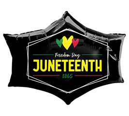 30" JUNETEENTH FREEDOM DAY SHAPE