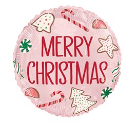 17" XMA SWEET TREATS MERRY CHRISTMAS