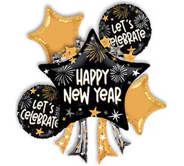 LET'S CELEBRATE HAPPY NEW YEAR BOUQUET