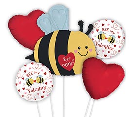 BEE MY VALENTINE LOVEBUG PICNIC BOUQUET
