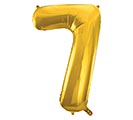 Related Product Image for 34&quot; PKG BALLOON NUMBER 7 GOLD 