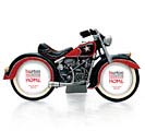 MOTORCYCLE SHAPED PICTURE FRAME