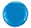 18&quot; SOLID SAPPHIRE ROUND BALLOON