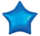 Related Product Image for 19&quot; METALLIC BLUE STAR SHAPE 