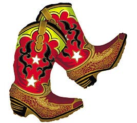33&quot;COWBOY BOOTS SHP