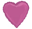 Related Product Image for 17&quot; BRIGHT BUBBLE GUM PINK HEART BALLOON 