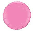 18&quot; SOLID ROSE ROUND BALLOON
