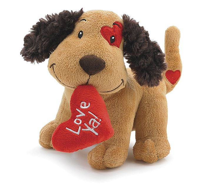 Bearington Bear Doll Dog Puppy Heart Valentine  SMOOCHIE POOCHIE #190081 