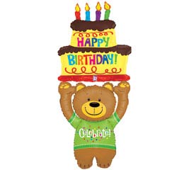 60&quot; BIRTHDAY BEAR