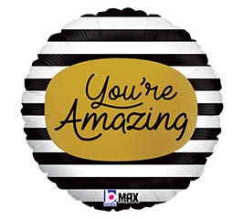 18&quot;PKG YOU&#39;RE AMAZING