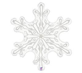 31&quot;PKG CLEAR SNOWFLAKE