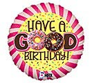 18&quot;PACKAGED DONUT BIRTHDAY BALLOON