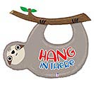 42&quot;PKG SLOTH HANG IN THERE BALLOON