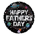 18&quot; HAPPY FATHER&#39;S DAY GALACTIC BALLOON