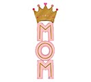 72&quot;PKG SPECIAL DELIVERY MOM CROWN