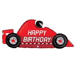 43&quot;PKG RACE CAR BIRTHDAY