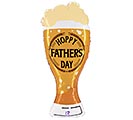24&quot;PKG HOPPY FATHER&#39;S DAY BEER SHAPE