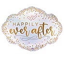 30&quot;PKG HAPPILY EVER AFTER FRAME SHAP