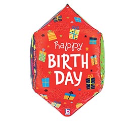 22&quot;PKG HBD DIMENSIONALS BIRTHDAY