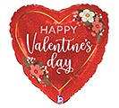 18&quot;HVD FLORAL VALENTINE&#39;S DAY HEART