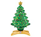 31&quot;PKG STANDUPS CHRISTMAS TREE BALLOON